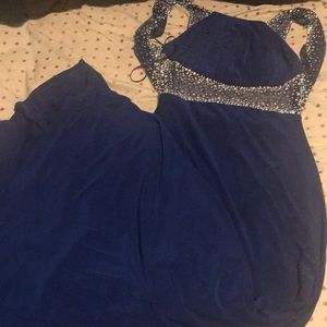 Indigo Prom dress size (3/4) $150